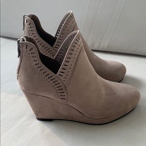CL by Laundry Wedge Ankle Booties